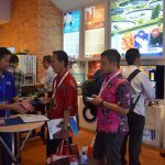 antusias pengunjung di booth Rucika pada Indowater Expo & Forum 2016