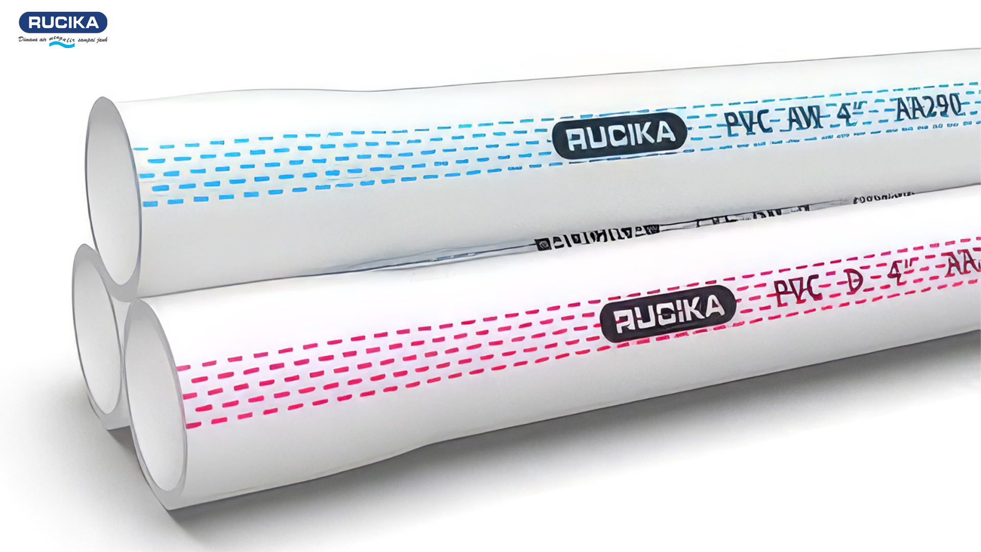 Pipa PVC Rucika jenis AW dan D
