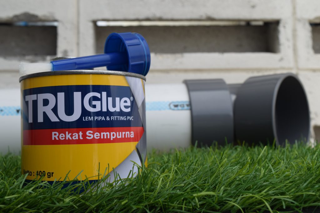 lem pipa pvc TRUGlue untuk perumahan dan gedung bertingkat