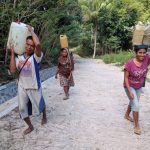 Terbatasnya infrastruktur sumber daya air membuat sekitar 700 penduduk di desa Umutnana kesulitan mendapat air bersih