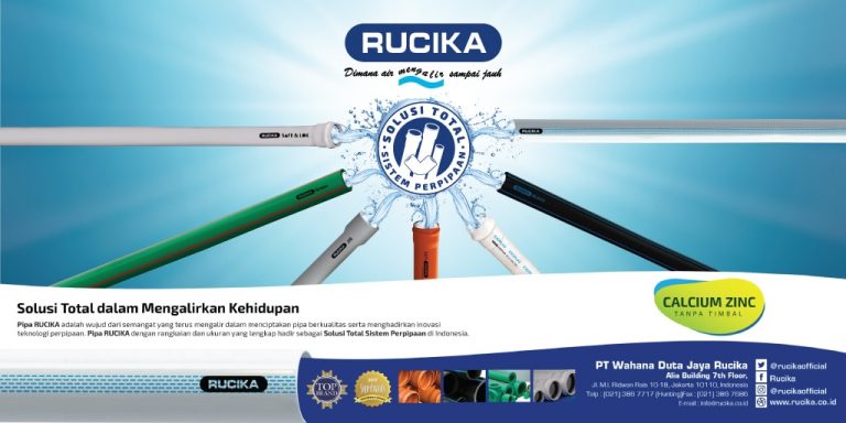 Pricelist untuk Produk Pipa Rucika Standard