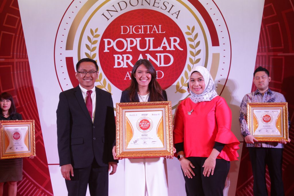 Indonesia Digital Popular Brand Award 2019