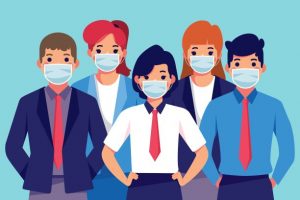 jangan sentuh muka, wajah dan hidung