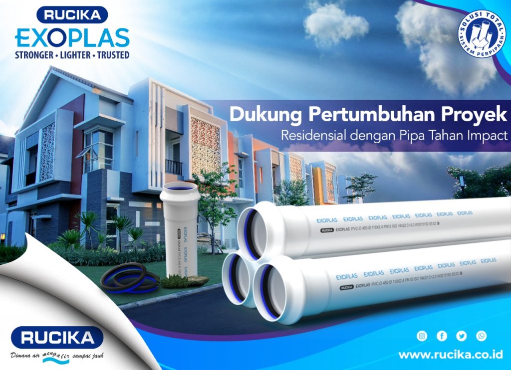 Rucika Exoplas Dukung Geliat Pertumbuhan Pembangunan Proyek Residensial