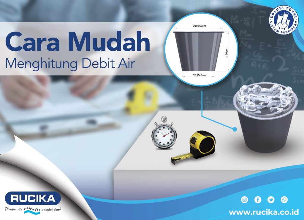 Menghitung Debit Air dengan Cara Sederhana