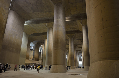 Metropolitan Area Outer Underground Discharge Channel, Sumber: Wikipedia