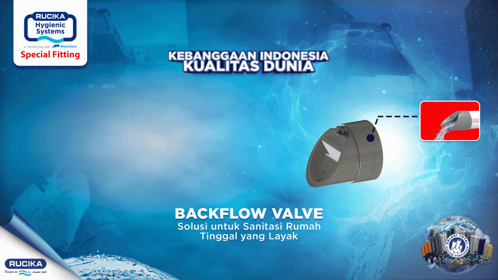 CIPTAKAN SANITASI RUMAH TINGGAL YANG LAYAK DENGAN BACKFLOW VALVE