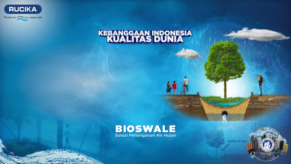 BIOSWALE SEBAGAI ALTERNARIF SOLUSI PENANGANAN GENANGAN AIR HUJAN