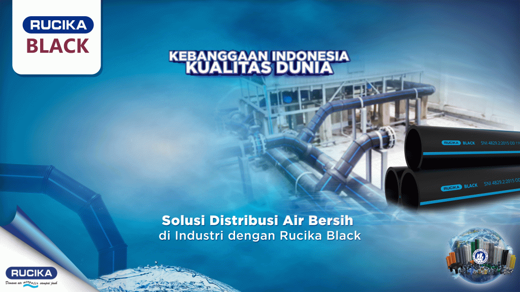 Solusi Distribusi Air Bersih di Industri dengan Rucika Black
