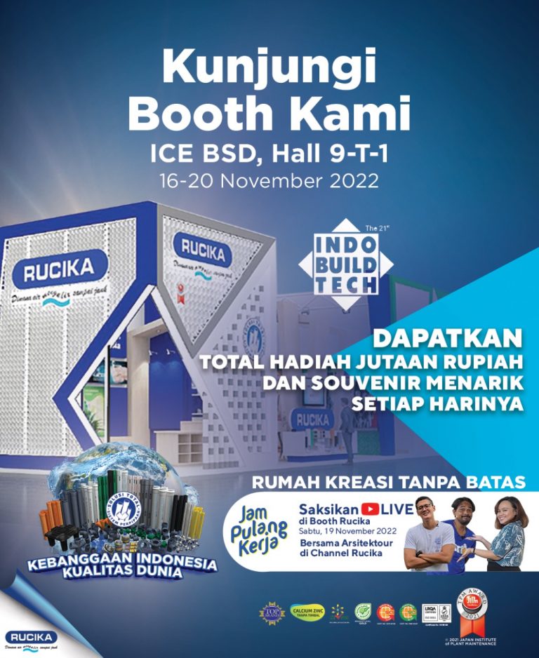 Rucika Hadir di Indo Build Tech 2022, ICE BSD RUCIKA