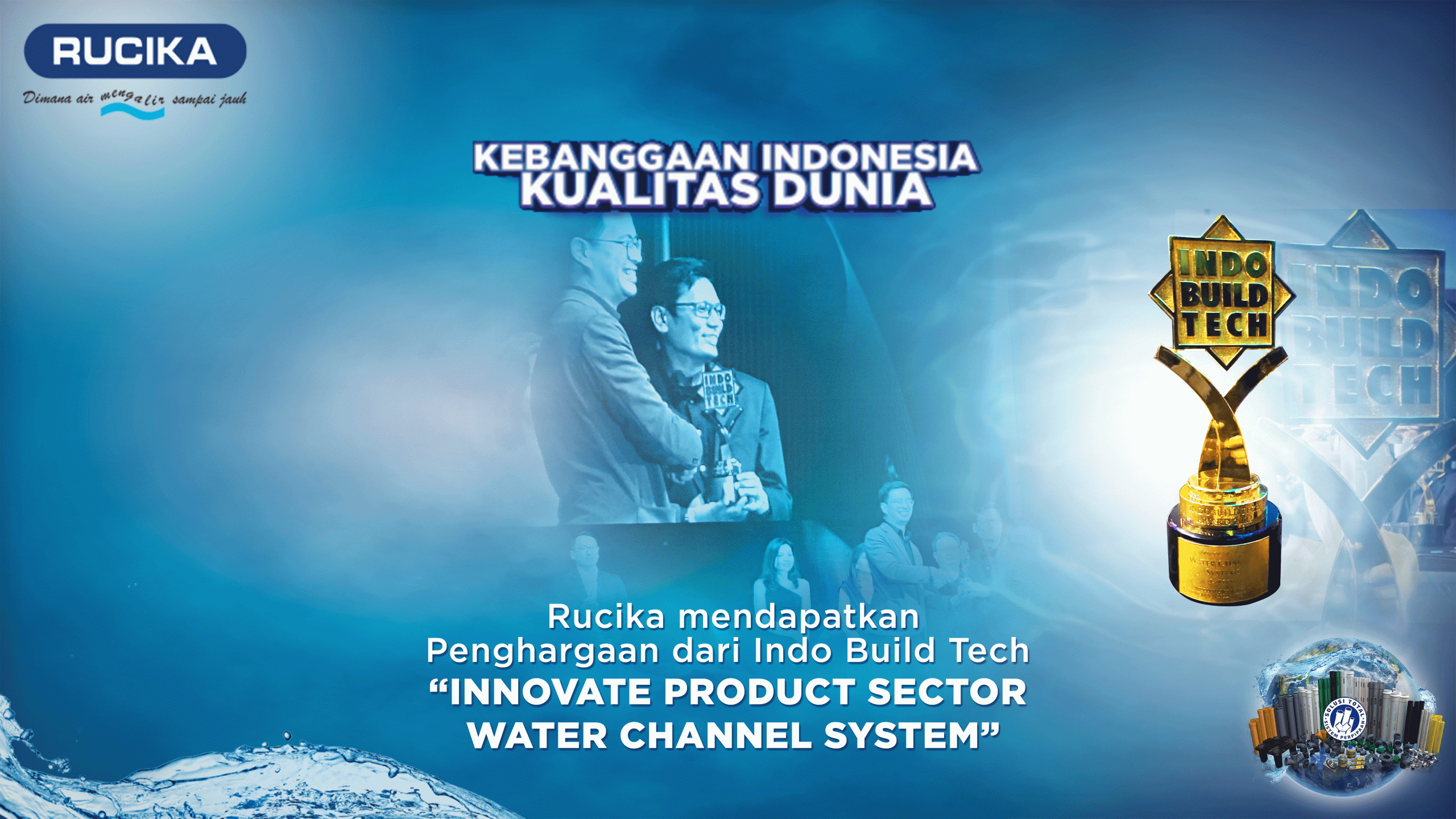 Rucika Raih Penghargaan dari IndoBuildTech
