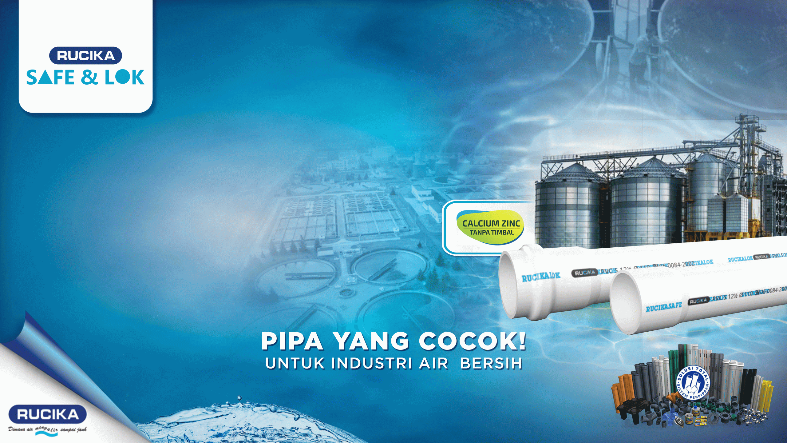 Optimasi Diameter Pipa Dalam Jaringan Air Bersih Pada Industri - RUCIKA