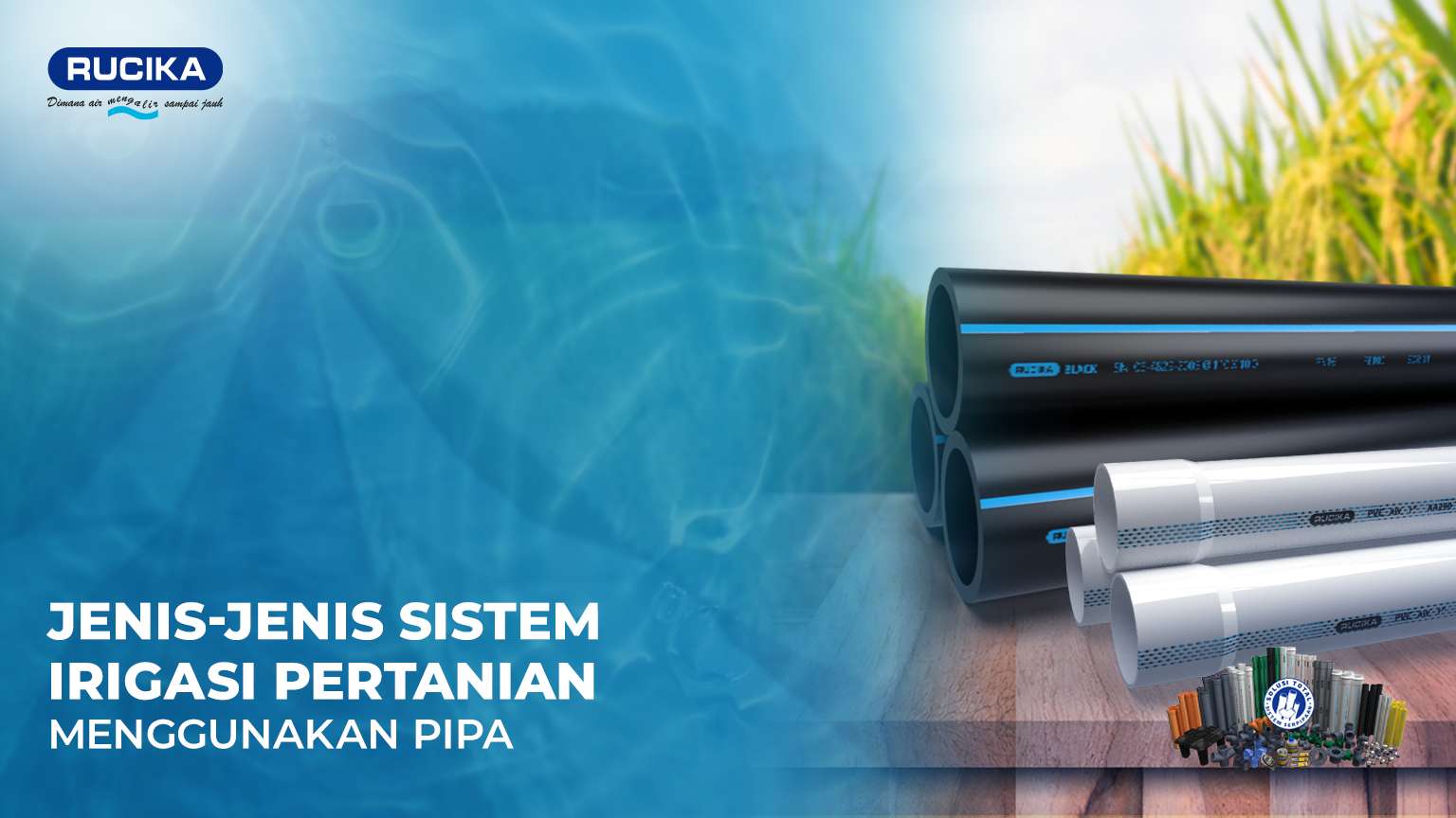 Jenis-Jenis Sistem Irigasi Pertanian Menggunakan Pipa - RUCIKA